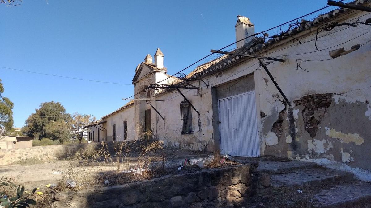 Vista del Lagar del Cañaveral, el pasado lunes.