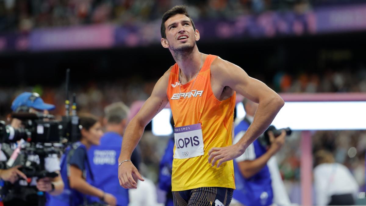 Quique Llopis estuvo cerca de las medallas