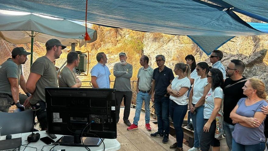 Morales sobre la mina La Paloma: "Franco intentó hacer desaparecer de la faz de la tierra, bajo 36 metros, a jornaleros, inocentes y personas de bien por no opinar como sus verdugos"