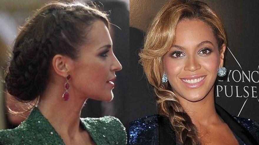 Paula Echevarría y Beyoncé se suman a la moda de la trenza.