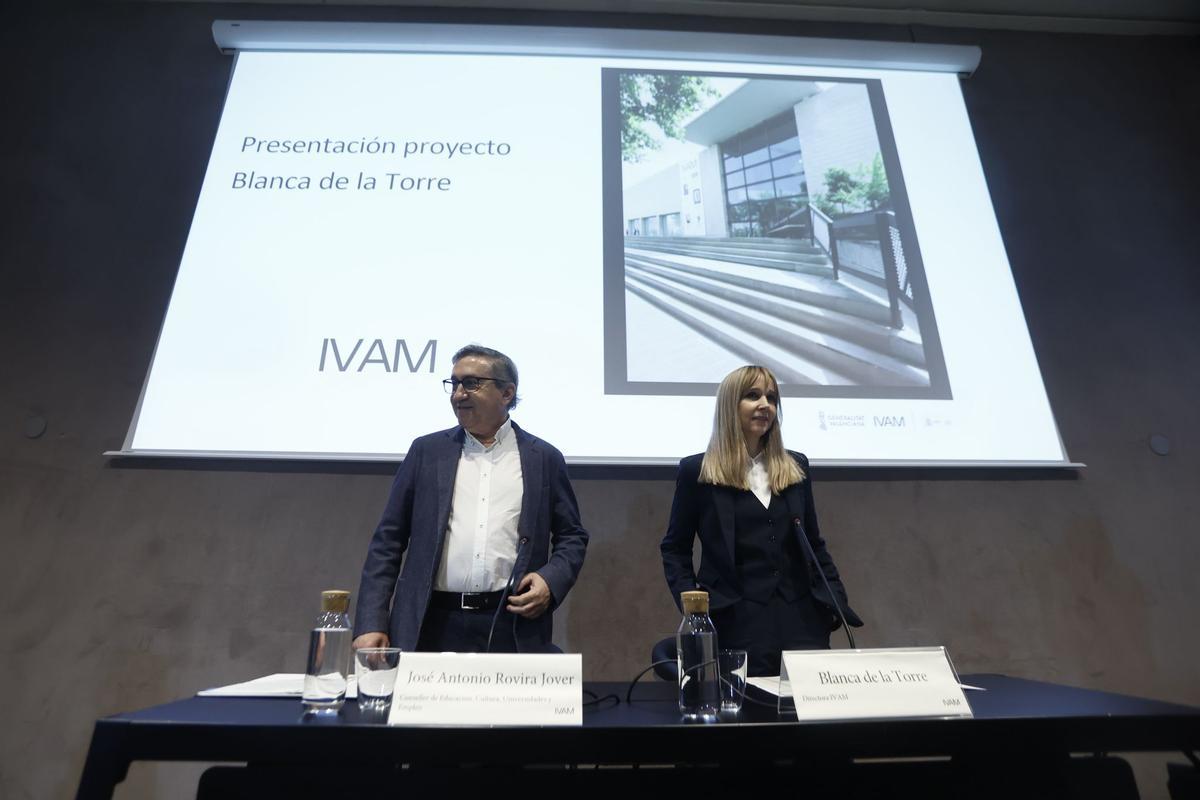 José Antonio Rovira y Blanca de la Torre, hoy en el IVAM.