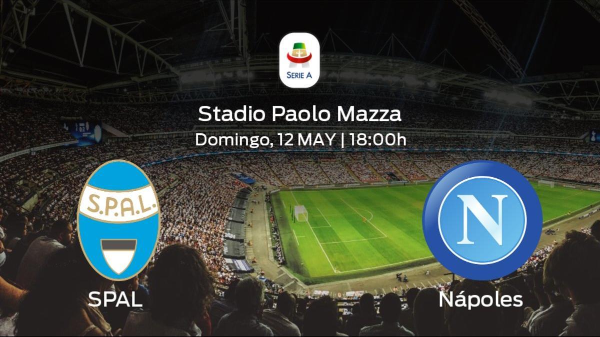 Previa del partido: el SPAL recibe al Nápoles en la trigésimo sexta jornada