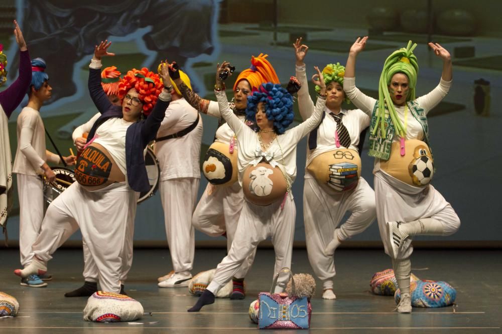 Segunda semifinal concurso nacional de chirigotas del Carnaval de Cartagena 2019