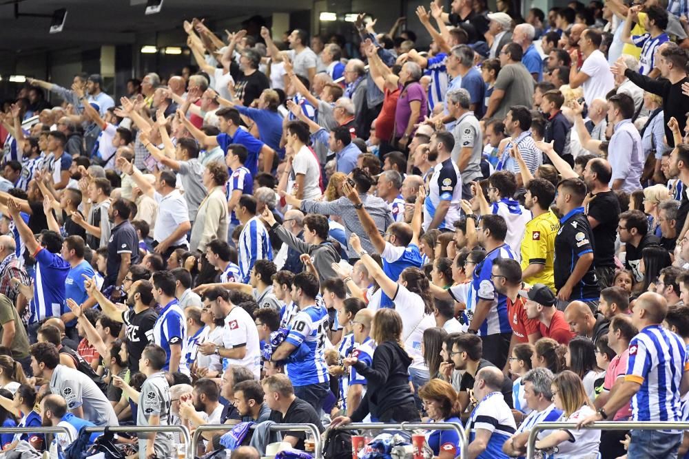 La afición resistió, a pesar de la goleada