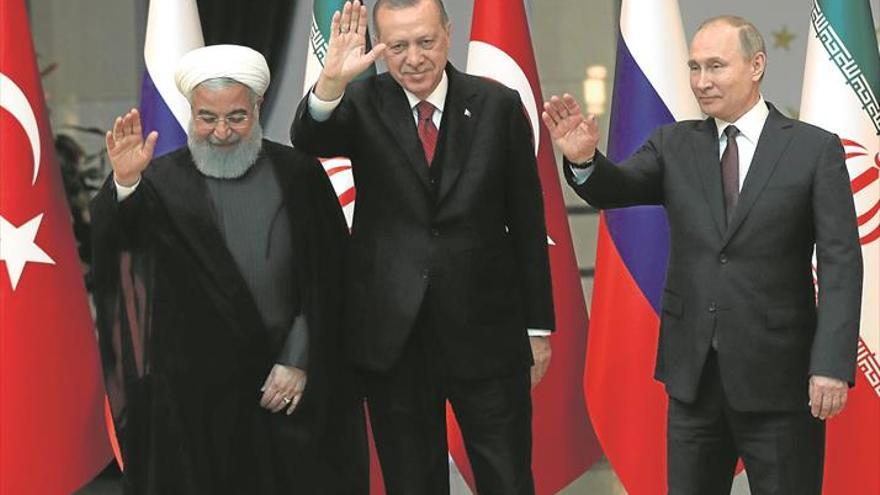 Turquía, Rusia e Irán se alían en Siria ante los planes de EEUU