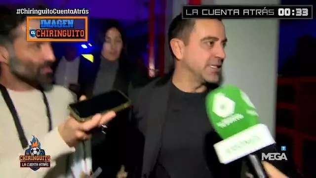 "¿Por qué te ríes?" Así salió Xavi Hernández del acto de Víctor Font