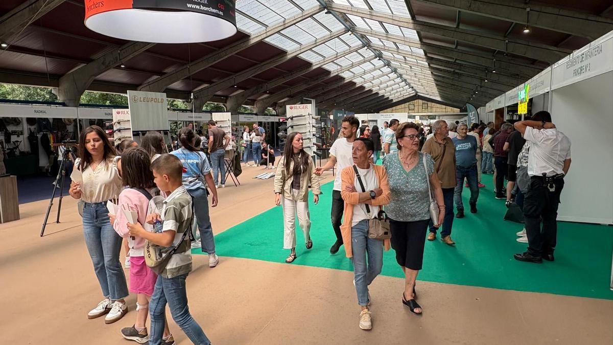 Así fue el último día de Narcenatur: pesca, tiro al plato y variedad de actividades en el recinto ferial