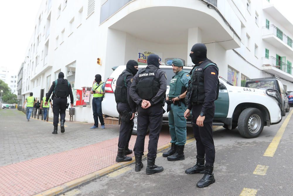 Operación antiyihadista en Sant Antoni.