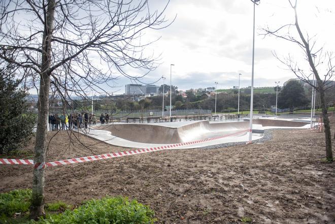 Finaliza la reforma del skate-park de Eirís