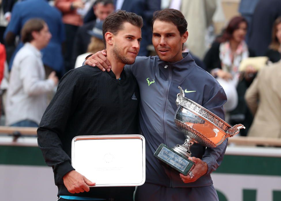 Roland Garros, final: Dominic Thiem - Rafa Nadal