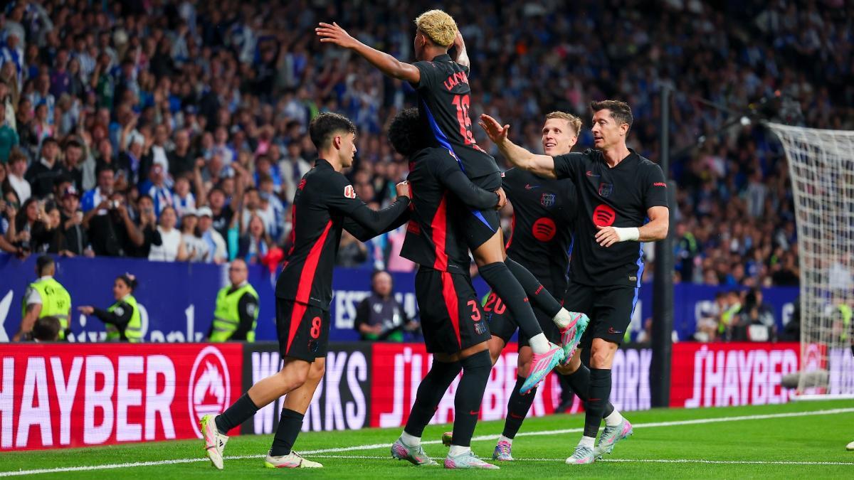 Los culés vencieron en el RCDE Stadium