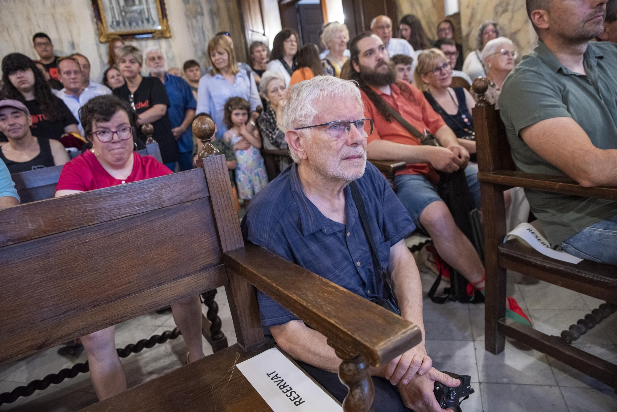 Ple de Patum i cercavila del Tabal a Berga