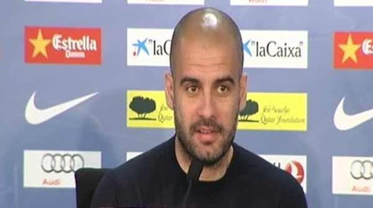 Guardiola: Quan hem arribat a la final sempre hem competit bé.