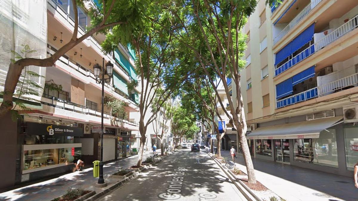 El tiroteo fue en la avenida Condes de San Isidro, en Fuengirola.