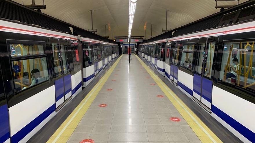 Una estación de Metro de Madrid.