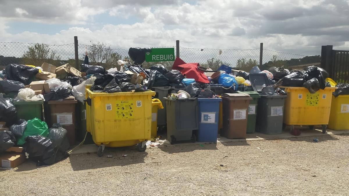 Contenedores de basura en Mallorca