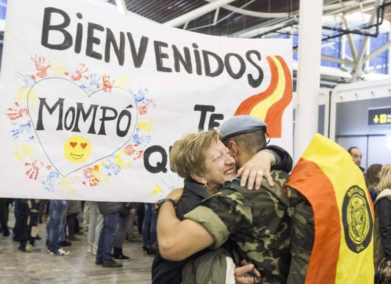 Fotogalería: Los soldados de la Brigada Libre Hidalgo XXI regresan a Zaragoza