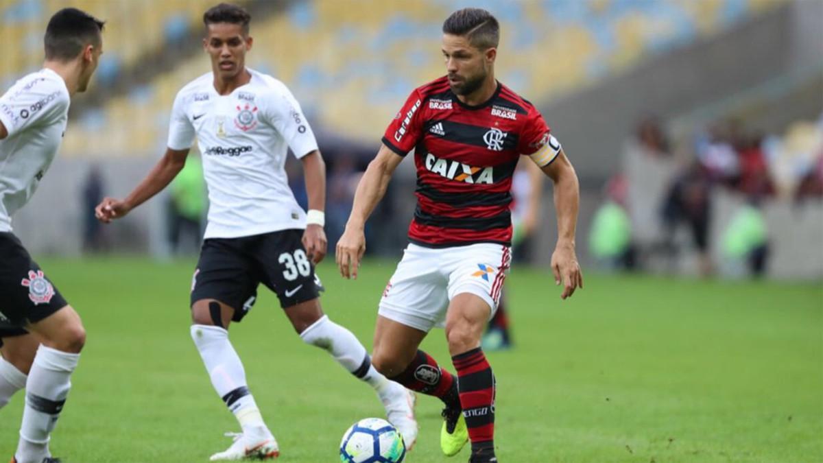 Diego, ex del Atlético, es la estrella del Flamengo