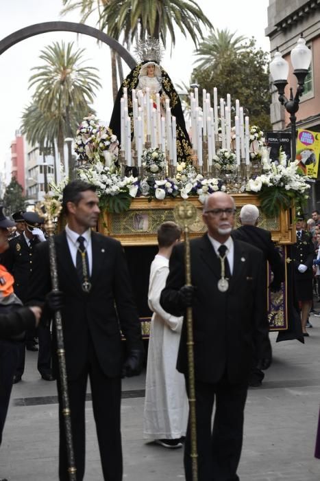 17-04-19 LAS PALMAS DE GRAN CANARIA. SEMANA SANTA. Procesión de Los Dolores de Triana.  | 17/04/2019 | Fotógrafo: Juan Carlos Castro