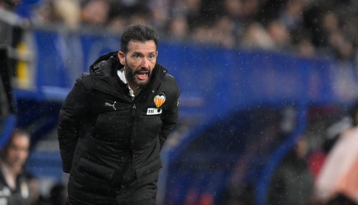 Corberán grita en el Tartiere