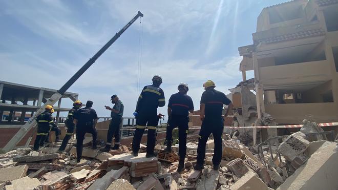 Tragedia en Peñíscola: El derrumbe de un edificio deja un menor fallecido