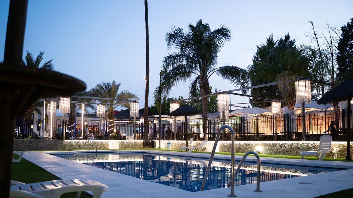 Una piscina particular