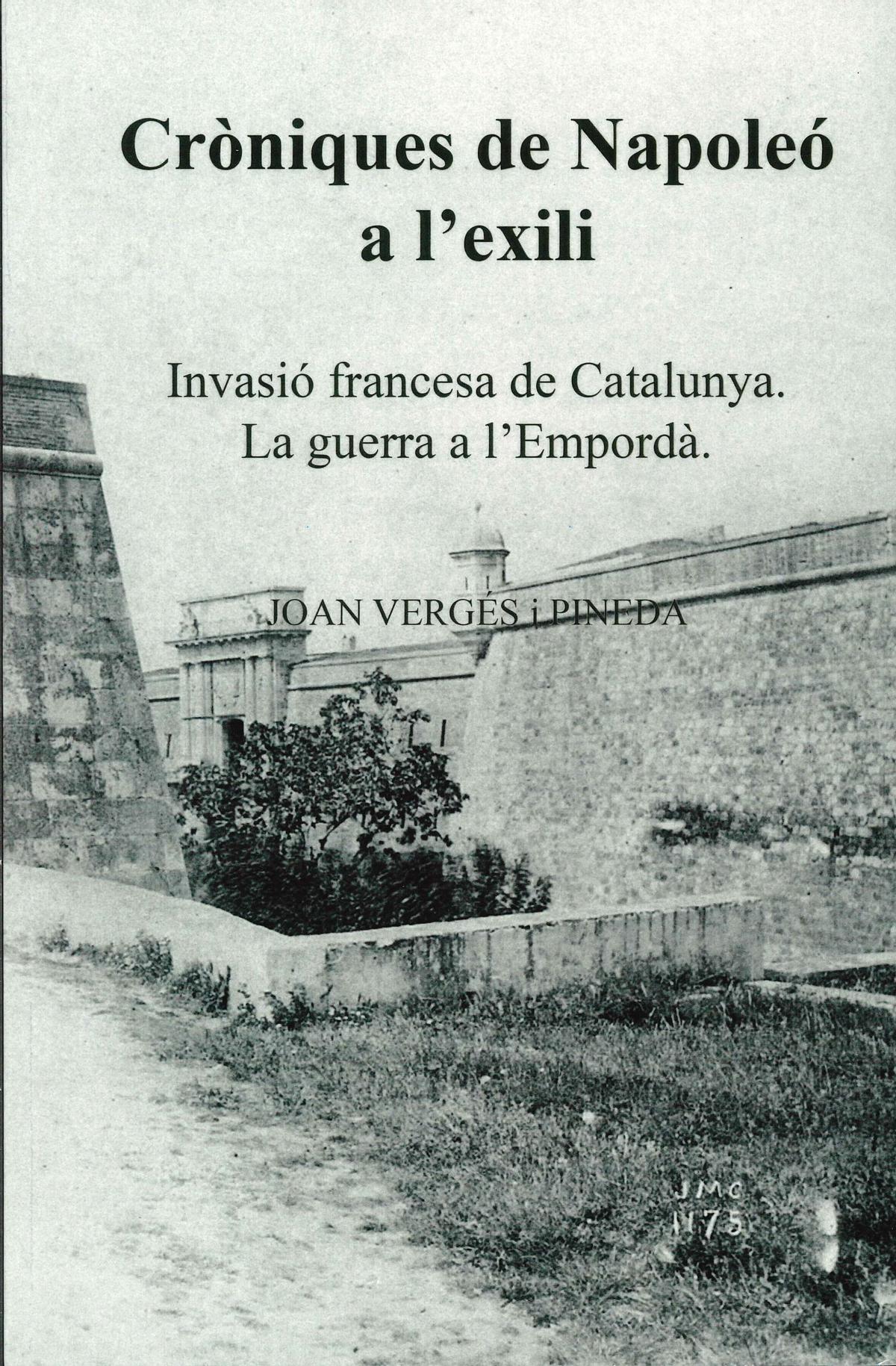 La portada del llibre de Joan Vergés amb el Castell de Sant Ferran