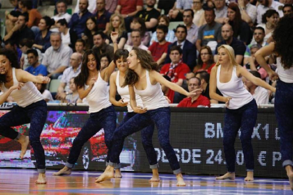 Las cheerleaders del CB Murcia, desde sus comienzo