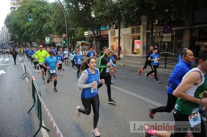 Salida 10K de la Maratón de Murcia