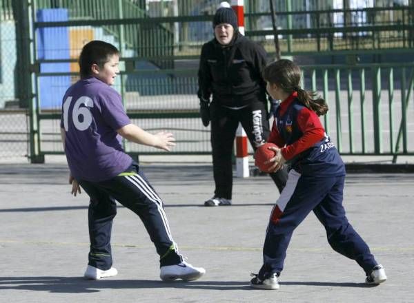 BALONMANO: Maristas-Casablanca (alevín masculino) / Maristas-Balonmano Aragón (infantil) / Maristas-Aragón Santa Isabel (benjamín mixto)