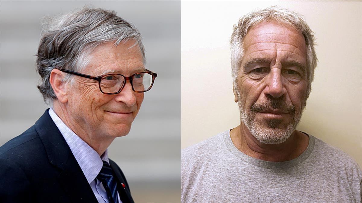 Bill Gates y Jeffrey Epstein.