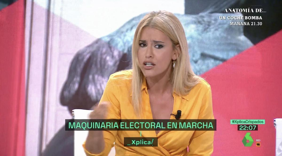 Afra Blanco en ’laSexta Xplica’.