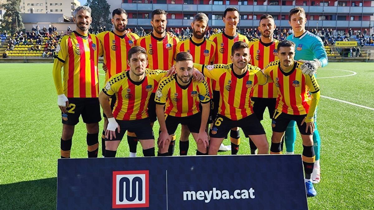 Once del Sant Andreu que este domingo ha derrotado al Formentera por 1-0.