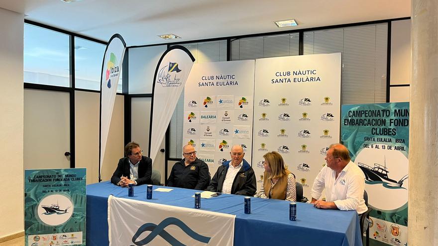 80 participantes en el Mundial de pesca en embarcación fondeada de Ibiza