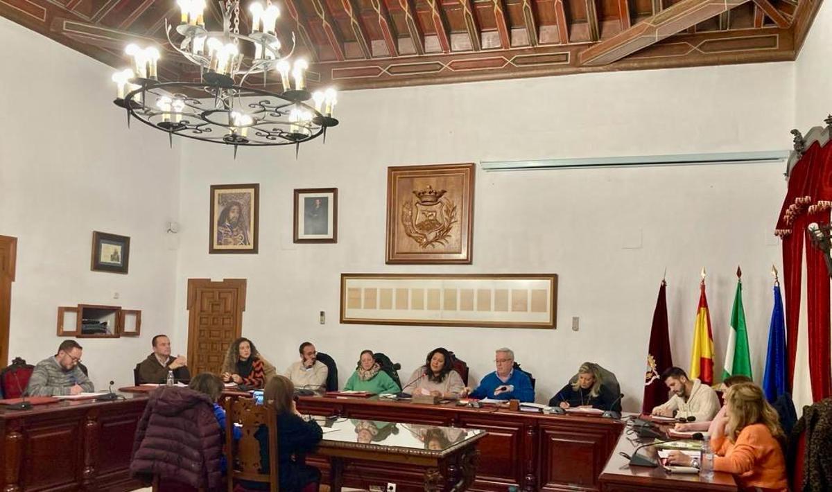 Imagen del Pleno celebrado en Montoro.