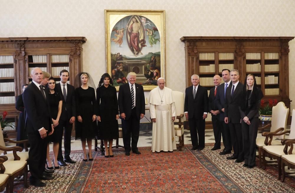 Encuentro de Trump y el Papa en el Vaticano