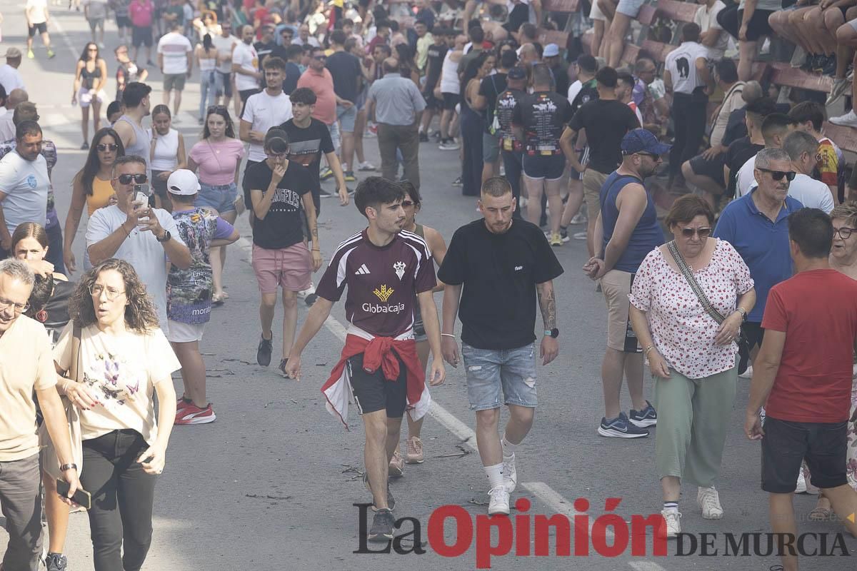 El segundo encierro de las Fiestas de Moratalla se salda con un herido