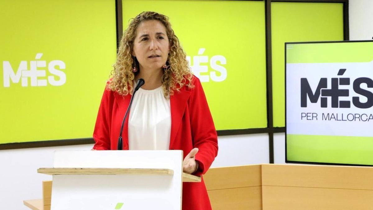 La portavoz de MÉS per Mallorca en el Consell de Mallorca, Catalina Inés Perelló.