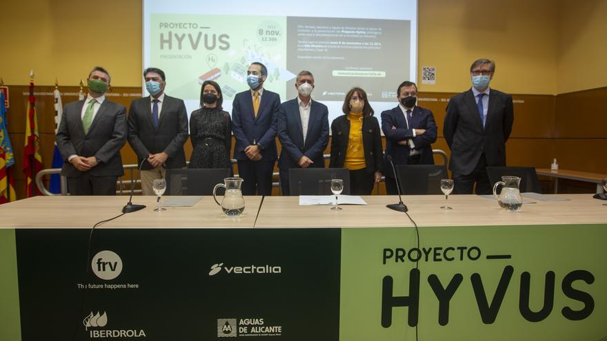 Vectalia, Iberdrola, Aguas de Alicante y el fondo catarí FRV impulsan el proyecto HyVus