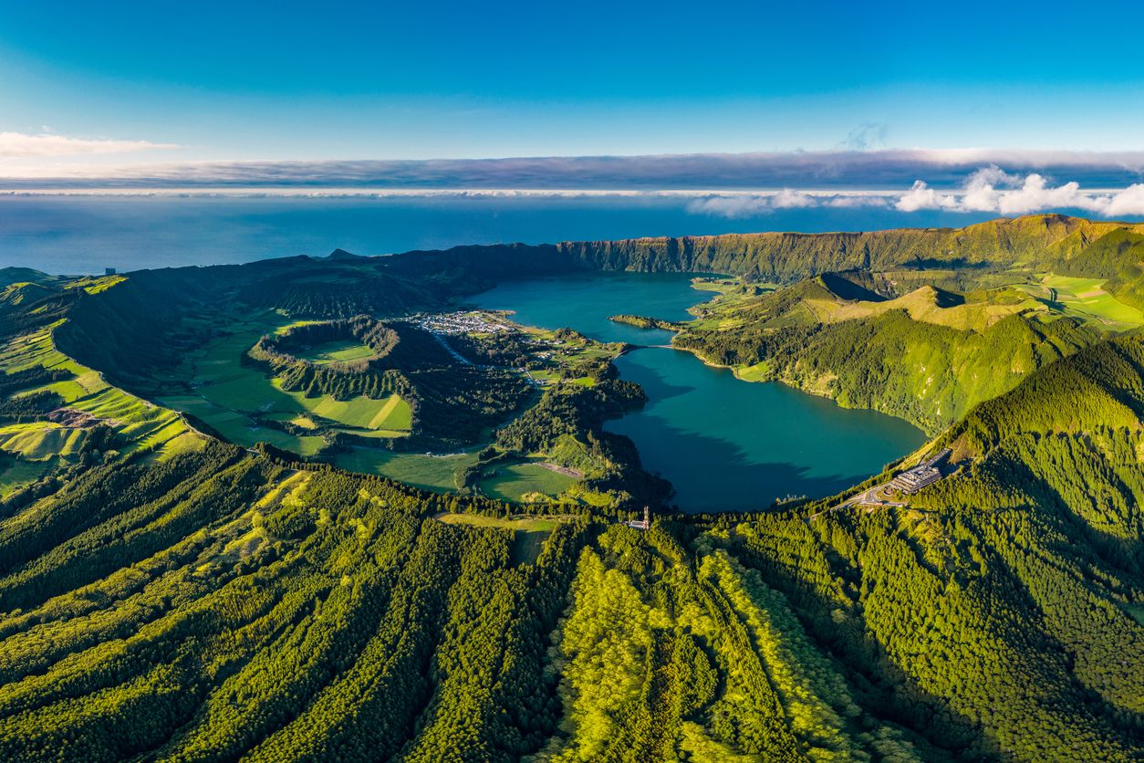 Vista do Rei en el Parque Nacional de las Siete Ciudades de la isla de San Miguel