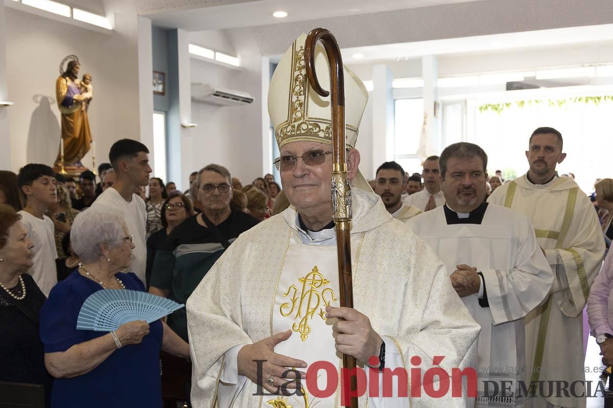 Así se ha vivido la ordenación sacerdotal de Miguel Tovar Fernández en la pedanía molinense de Torrealta
