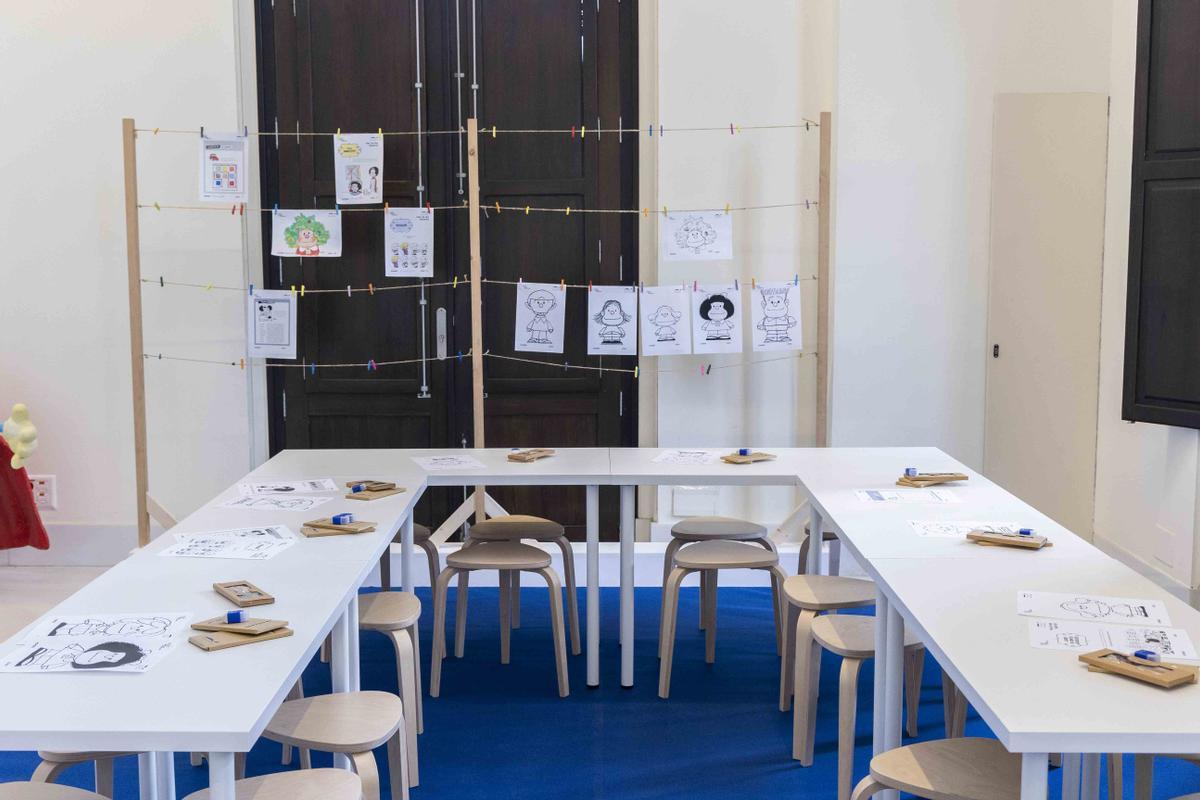 Quino y Mafalda toman València