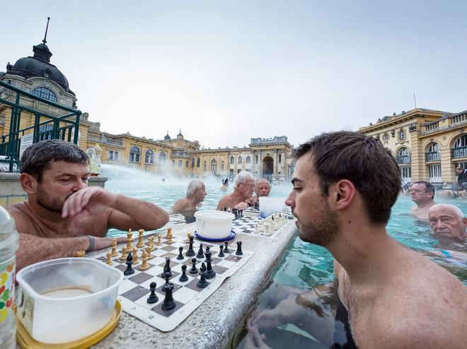 Piscina de Szechenyi en Budapest