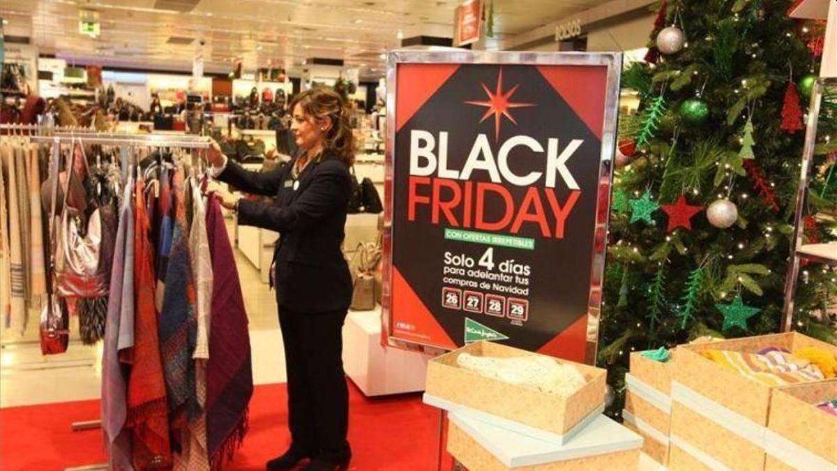 Black Friday en un establecimiento de Zaragoza.