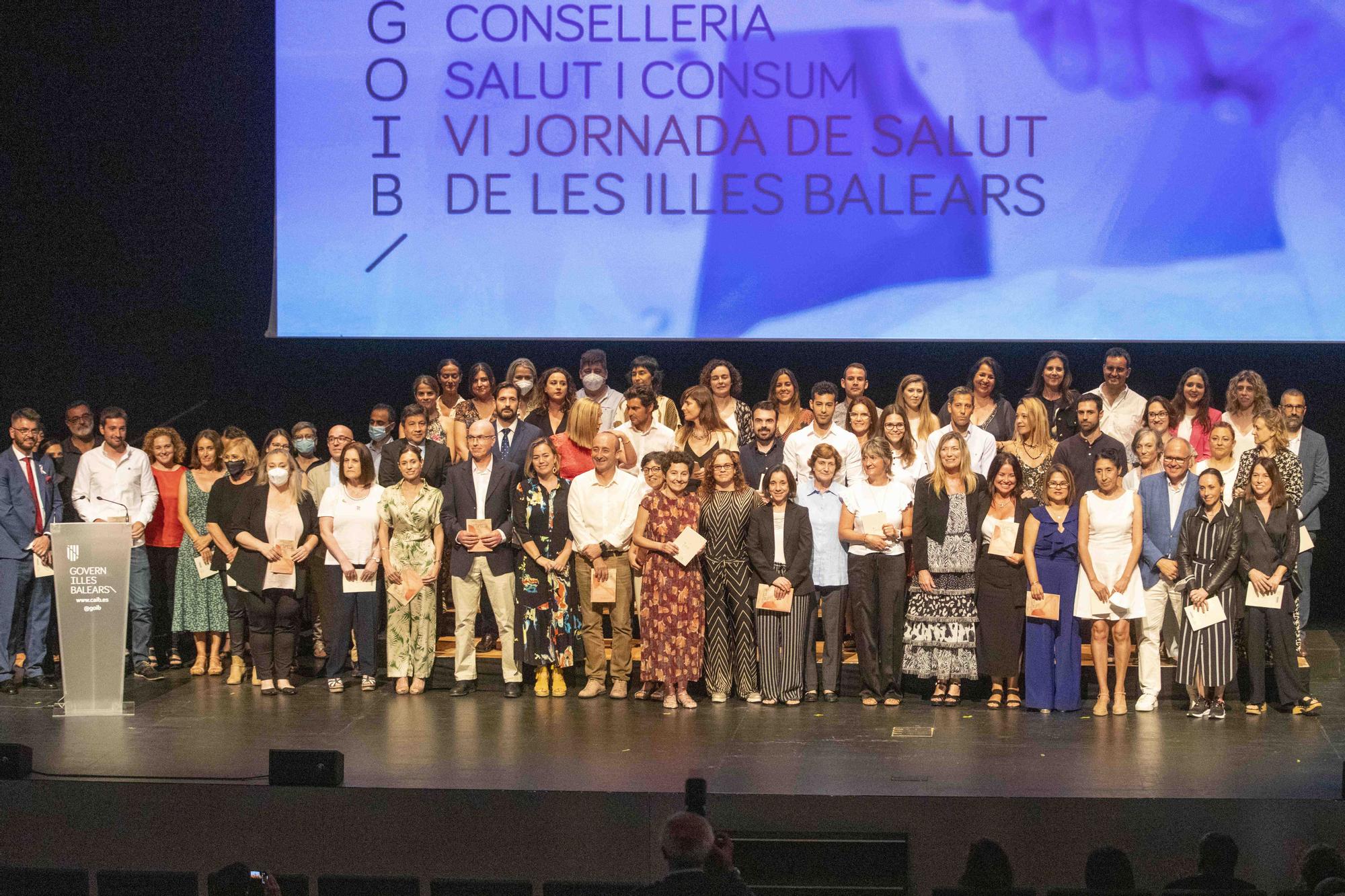 VI gala de la Salut balear celebrada en el Palau de Congressos de Palma