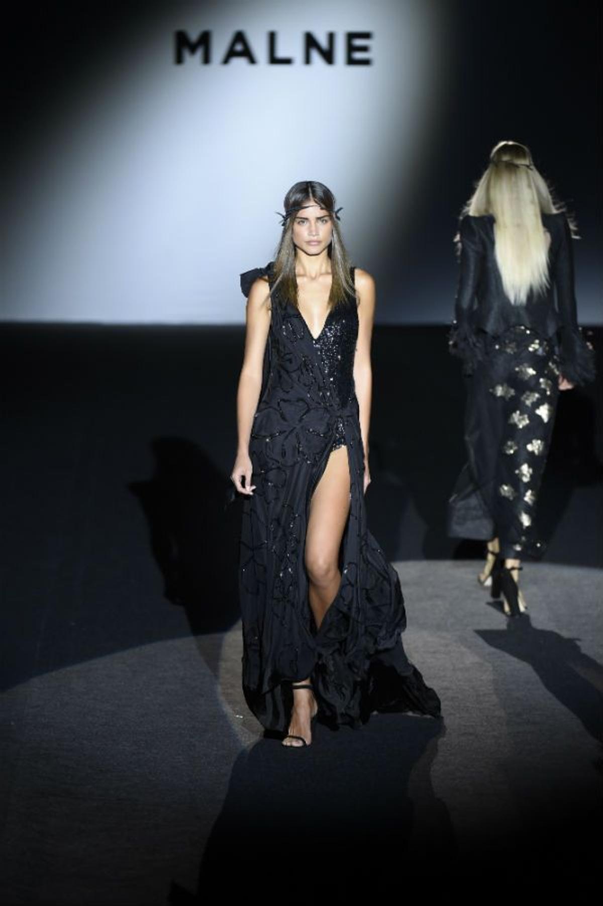 MBFWM Malne Primavera/Verano 2018: negro y aberturas