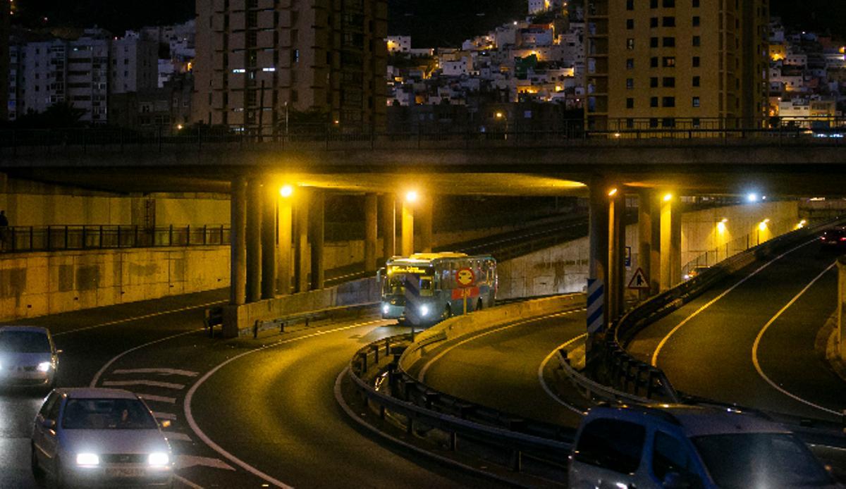 Túnel de San José, en el Cono Sur de la capital grancanaria.