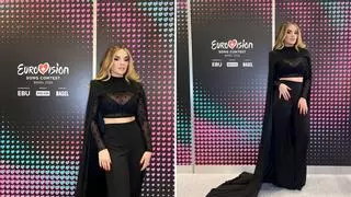 Melody vuelve a apostar por la moda malagueña en Eurovisión