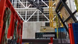 Ya es visible la nueva fachada que cambiará para siempre la imagen la plaza del Pilar