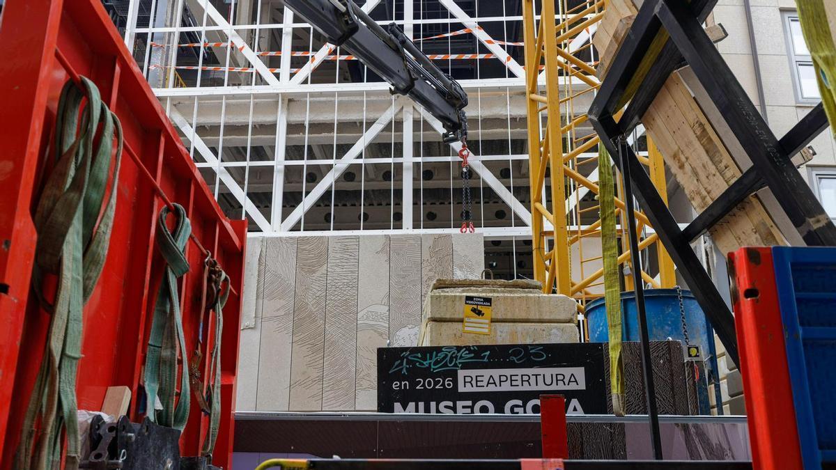 Así será la fachada del nuevo edificio del Museo Goya de Zaragoza